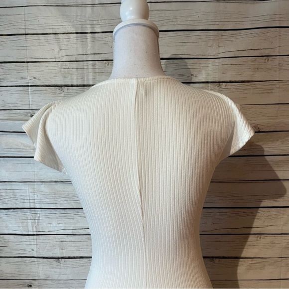 Rachel Pally Rib White Allegra Sheath Dress Size Small - Picture 7 of 8